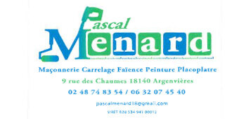 Entreprise MENARD Pascal - Maçonnerie - Carrelage - Faïence - placoplâtre